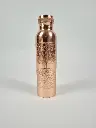 Kupfer Trinkflasche Mandala Floral Gravur 900ml