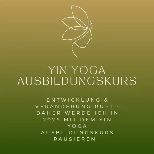 [YIN-YOGA-AUSBILDUNGSKURS 2027] Yin Yoga Ausbildungskurs 2027